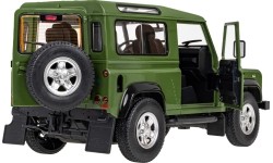 Samochód zdalnie sterowany Land Rover Defender 1:14 RASTAR zielony