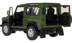 Samochód zdalnie sterowany Land Rover Defender 1:14 RASTAR zielony