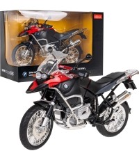 Metalowy motocykl BMW R1200GS 1:9 RASTAR czerwony