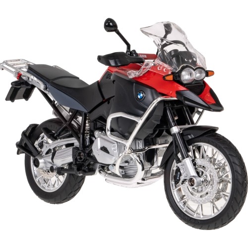 Metalowy motocykl BMW R1200GS 1:9 RASTAR czerwony