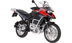 Metalowy motocykl BMW R1200GS 1:9 RASTAR czerwony