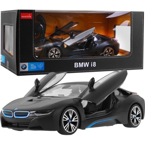 Samochód zdalnie sterowany BMW i8 czarny 1:14 RASTAR