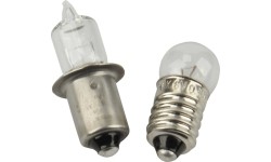 FISCHER zestaw żarówek do przedniej i tylnej lampki (1 x 6V 2,4W i 1 x standardowa 6V 0,6W)