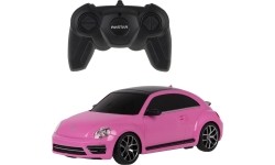 Zdalnie sterowany Volkswagen Beetle 1:24, różowy, RASTAR