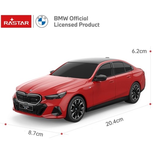 Samochód zdalnie sterowany 1:24 BMW i5 czerwony RASTAR