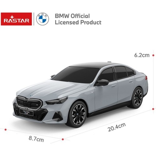 Samochód zdalnie sterowany 1:24 BMW i5 szary RASTAR