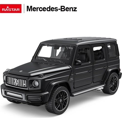 Metalowy samochód 1/32 Mercedes-Benz AMG G63 z dźwiękiem czarny RASTAR