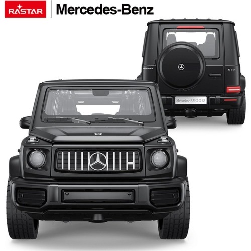 Metalowy samochód 1/32 Mercedes-Benz AMG G63 z dźwiękiem czarny RASTAR