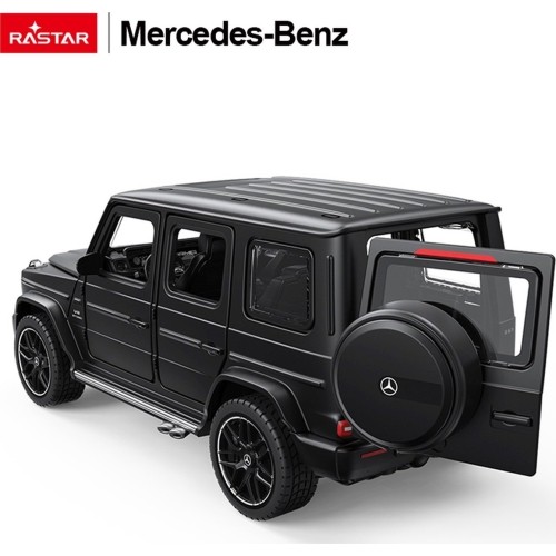 Metalowy samochód 1/32 Mercedes-Benz AMG G63 z dźwiękiem czarny RASTAR