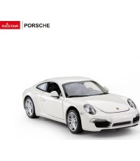 Metalowy samochód 1:24 Porsche 911 biały RASTAR