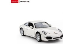 Metalowy samochód 1:24 Porsche 911 biały RASTAR