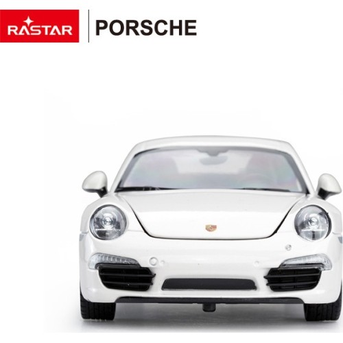Metalowy samochód 1:24 Porsche 911 biały RASTAR