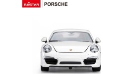 Metalowy samochód 1:24 Porsche 911 biały RASTAR