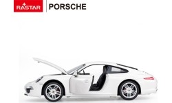 Metalowy samochód 1:24 Porsche 911 biały RASTAR