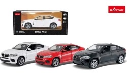 Metalowy samochód 1:24 BMW X6M czarny RASTAR