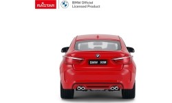 Metalowy samochód 1:24 BMW X6M czerwony RASTAR