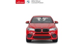Metalowy samochód 1:24 BMW X6M czerwony RASTAR