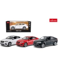 Metalowy samochód 1:24 BMW X6M biały RASTAR