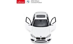 Metalowy samochód 1:24 BMW X6M biały RASTAR