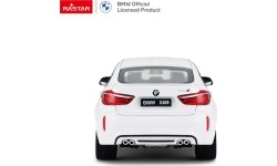 Metalowy samochód 1:24 BMW X6M biały RASTAR
