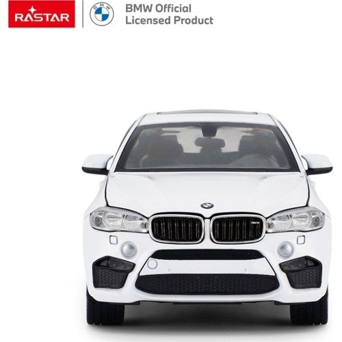 Metalowy samochód 1:24 BMW X6M biały RASTAR
