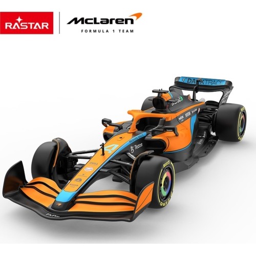Metalowy samochodzik 1:24 McLaren F1 MCL36 Rastar, pomarańczowy
