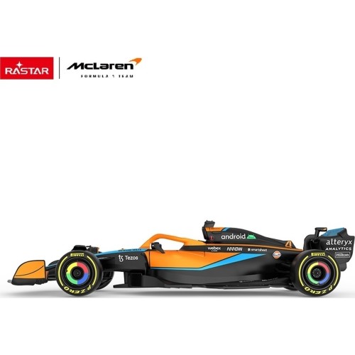 Metalowy samochodzik 1:24 McLaren F1 MCL36 Rastar, pomarańczowy