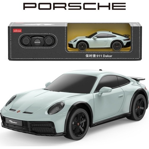 Samochód zdalnie sterowany 1:24 Porsche 911 Dakar Mint RASTAR