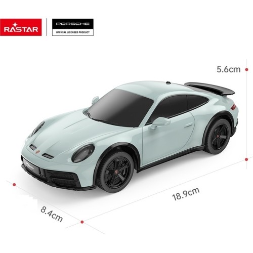 Samochód zdalnie sterowany 1:24 Porsche 911 Dakar Mint RASTAR