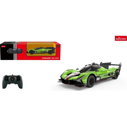Samochód zdalnie sterowany 1:24 Lamborghini SC63 zielony RASTAR