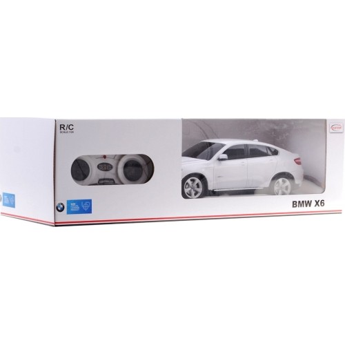 Zabawkowy samochód R/C BMW X 6 Biały 1:24 RASTAR