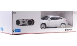 Zabawkowy samochód R/C BMW X 6 Biały 1:24 RASTAR