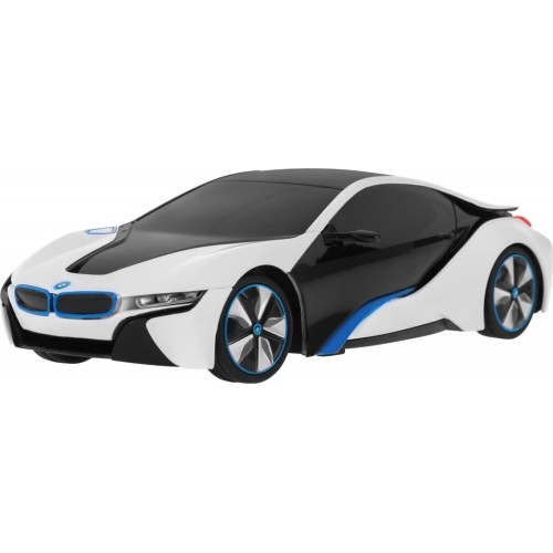 Zabawkowy samochód R/C BMW i8 biały 1:24 RASTAR