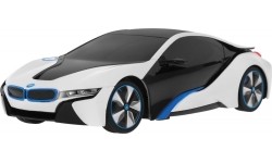 Samochód zdalnie sterowany BMW i8, biały, 1:24 RASTAR