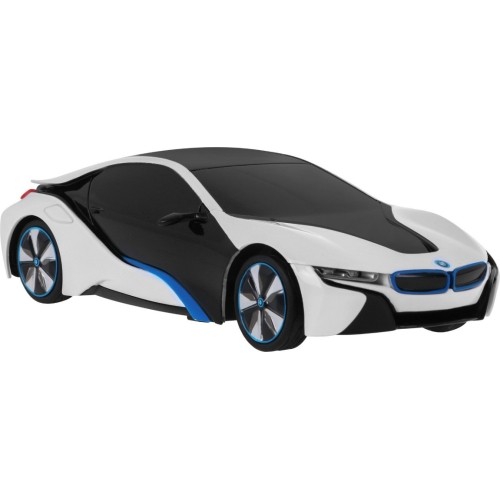 Samochód zdalnie sterowany BMW i8, biały, 1:24 RASTAR