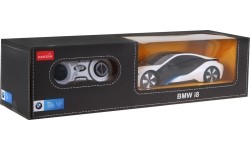 Zabawkowy samochód R/C BMW i8 biały 1:24 RASTAR