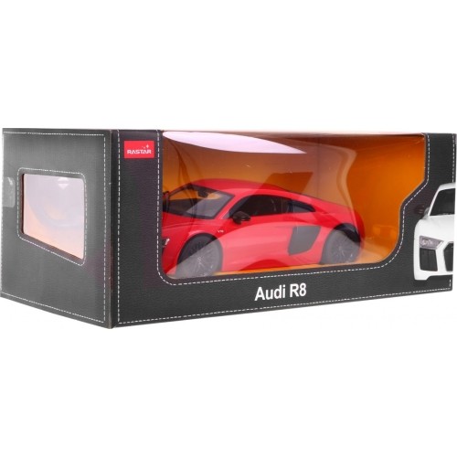 Zdalnie sterowany samochodzik Audi R8 czerwony 1:24 RASTAR