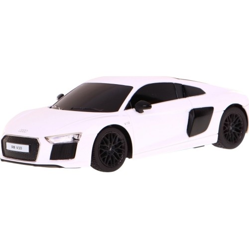 Samochód zdalnie sterowany Audi R8, biały 1:24 RASTAR