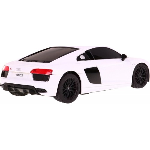 Samochód zdalnie sterowany Audi R8, biały 1:24 RASTAR