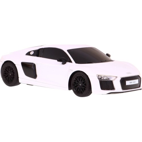 Samochód zdalnie sterowany Audi R8, biały 1:24 RASTAR
