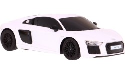 Samochód zdalnie sterowany Audi R8, biały 1:24 RASTAR