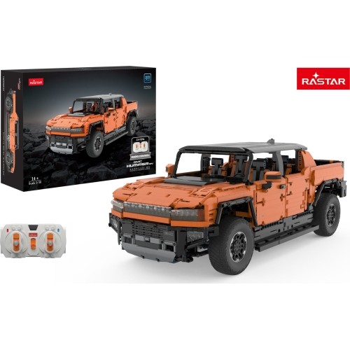 Blocks R/C Car 1:10 Hummer EV Orange RASTAR