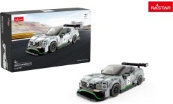 Klocki samochód 1:29 Bentley Continental GT3 szary RASTAR