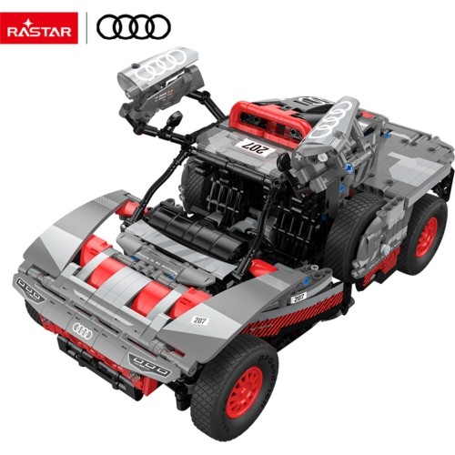 Car Blocks 1:14 Audi RS Q e-tron Gray RASTAR