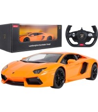 R/C Car 1:10 Lamborghini Aventador Orange RASTAR