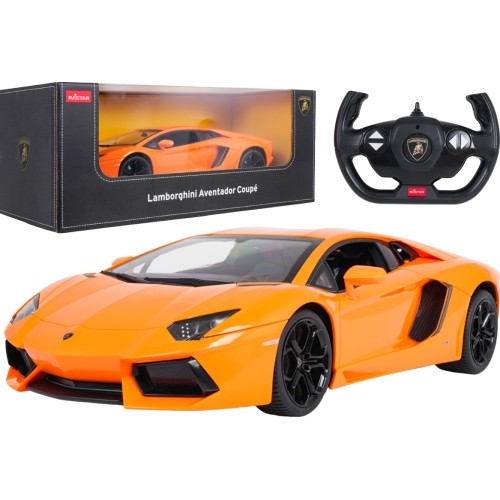 R/C Car 1:10 Lamborghini Aventador Orange RASTAR