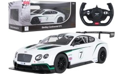 R/C Car 1:14 Bentley Continental GT3 White RASTAR