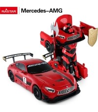 Samochód/Robot 2w1 R/C 1:14 Mercedes-AMG GT3 czerwony RASTAR
