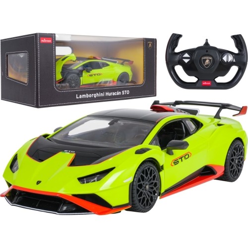 R/C car 1:14 Lamborghini Huracan STO Green RASTAR