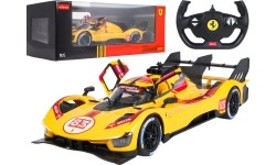R/C car 1:14 Ferrari 499P Yellow RASTAR